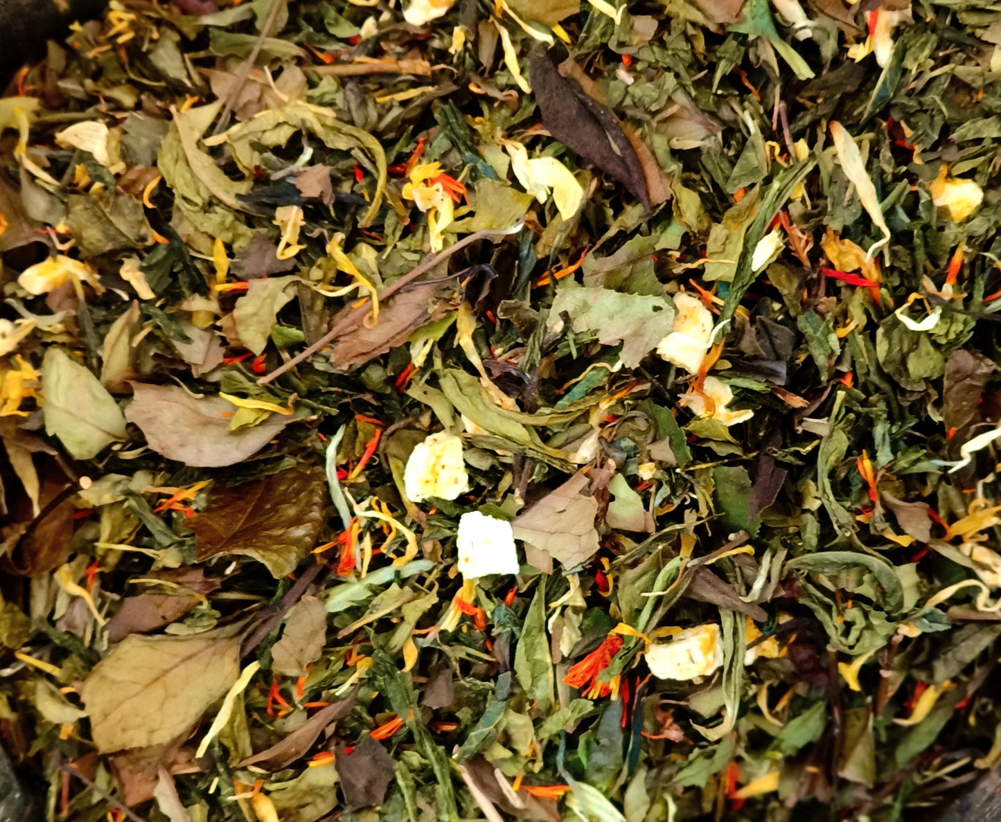 Minister Liścia - herbata zielono-biała z brzoskwinią 50g