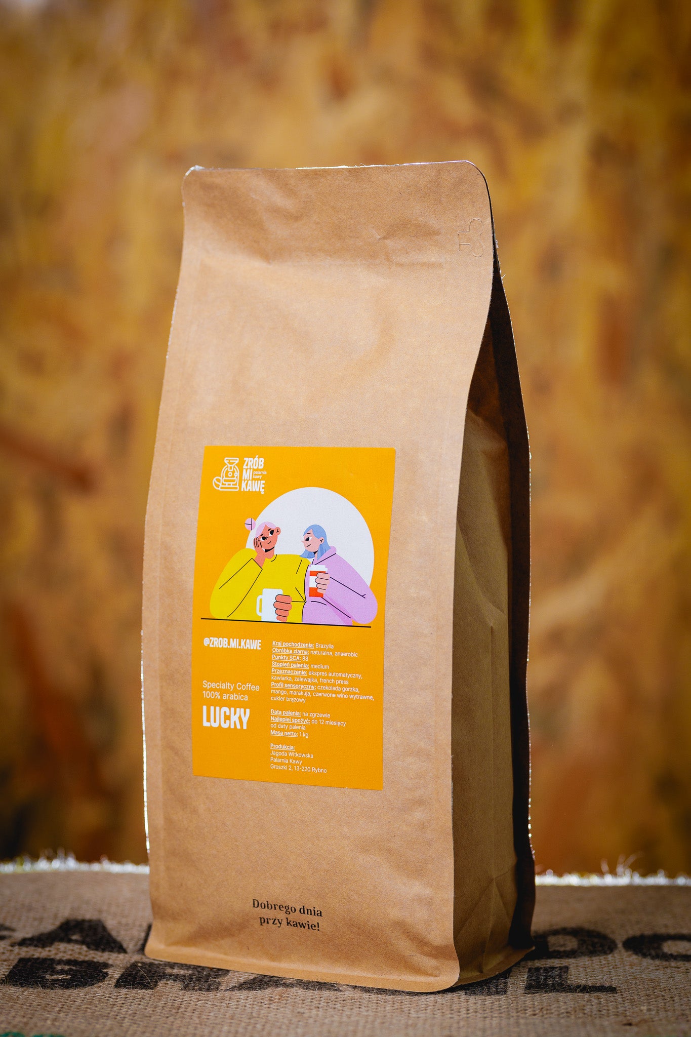 Kawa Lucky - 100% arabica - Zrób Mi Kawę - Palarnia Kawy