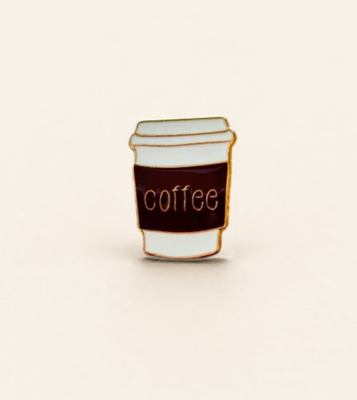 Przypinka "coffee to go"