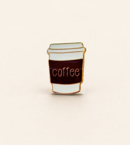 Przypinka "coffee to go"