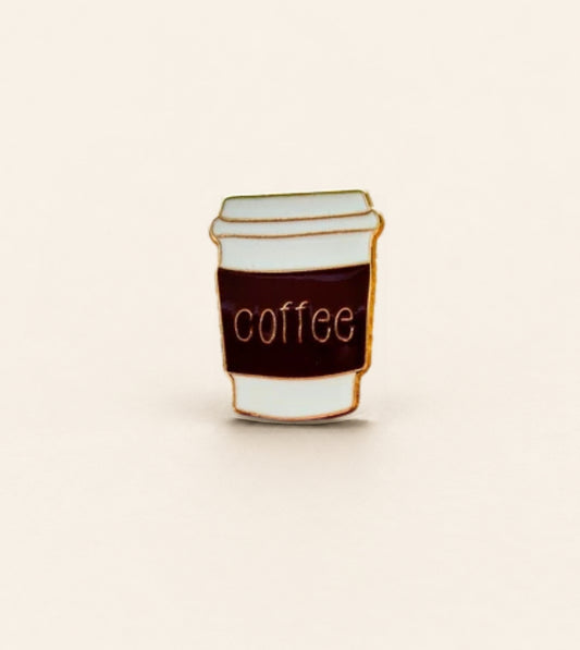 Przypinka "coffee to go"