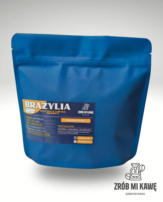 Kawa Brazylia Fazenda Sertao - 100% arabica - Specialty coffee - średnio palona - Zrób Mi Kawę - Palarnia Kawy