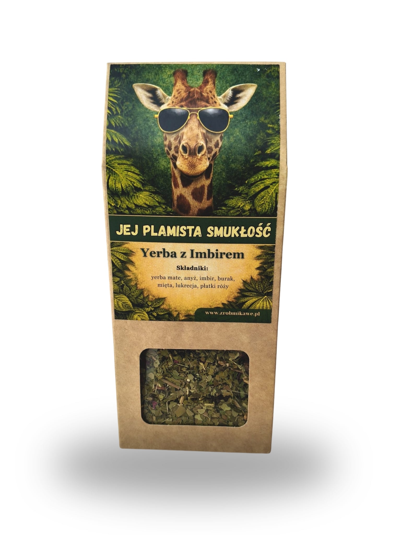 Jej Plamista Smukłość - Yerba z imbirem 50g - Zrób Mi Kawę - Palarnia Kawy