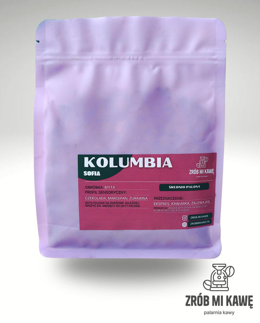 Kawa Kolumbia - 100% arabica - średnio palona - Zrób Mi Kawę - Palarnia Kawy