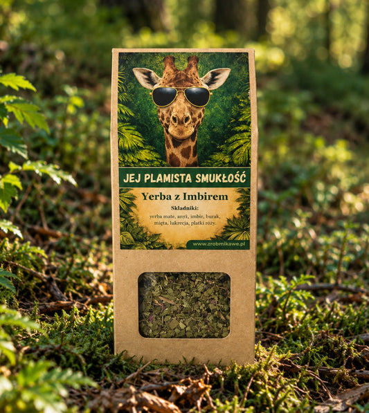 Jej Plamista Smukłość - Yerba z imbirem 50g