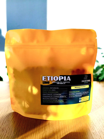 Kawa Etiopia - 100% arabica - średnio palona - Specialty Coffee