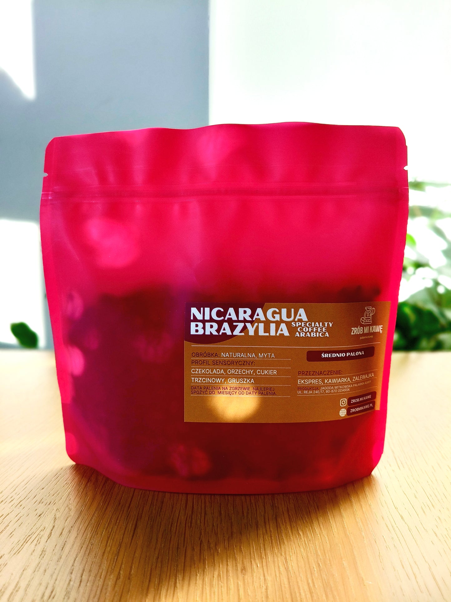 Kawa Nicaragua - Brazylia - 100% arabica - Specialty coffee