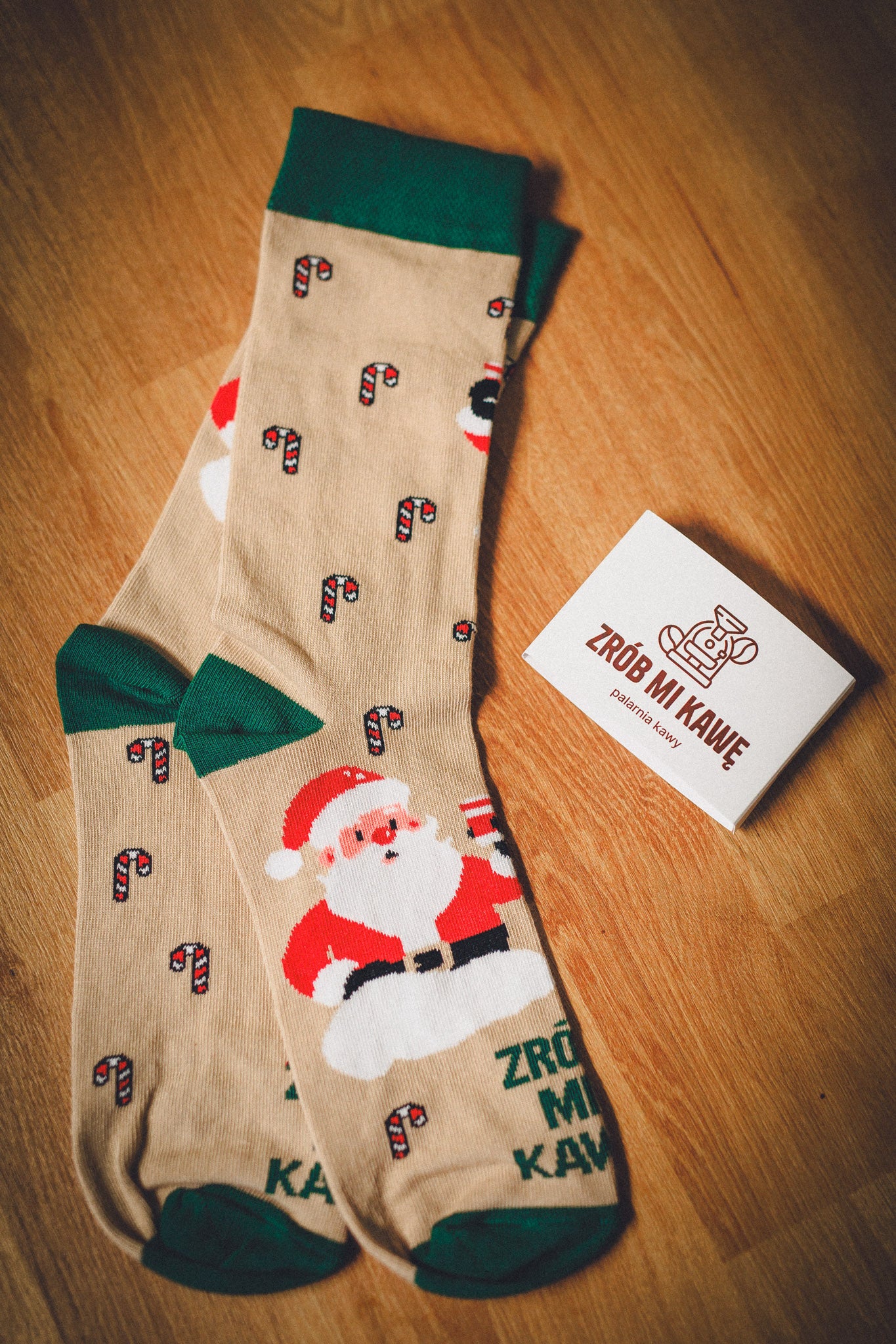 Skarpetki Świąteczne "Zrób mi kawę" - Zrób Mi Kawę - Palarnia Kawy