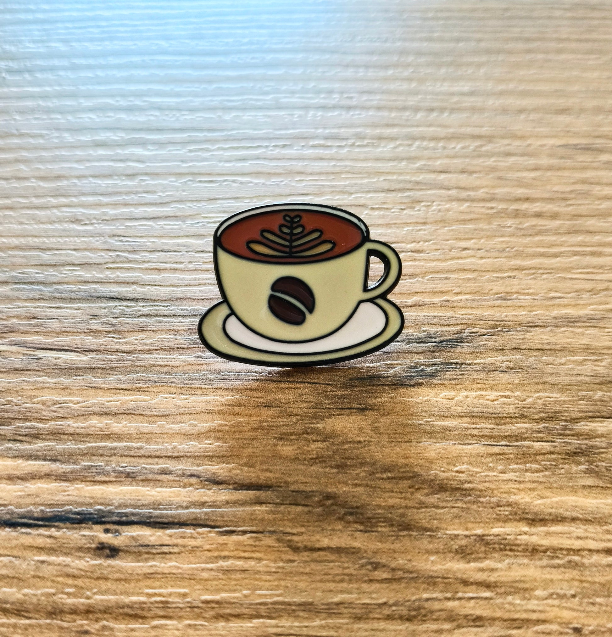 Przypinka "cup of coffee" - Zrób Mi Kawę - Palarnia Kawy