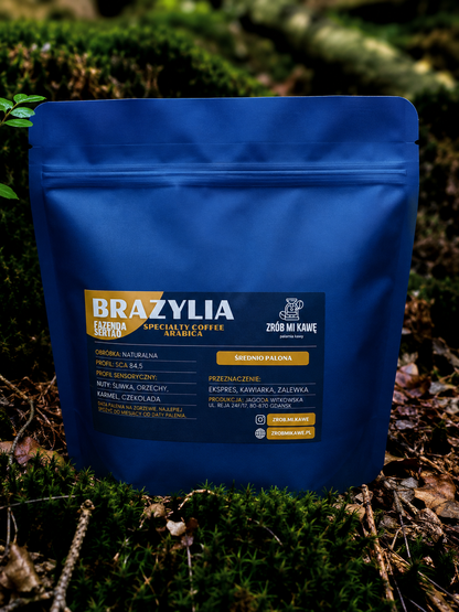 Kawa Brazylia Fazenda Sertao - 100% arabica - Specialty coffee - średnio palona - Zrób Mi Kawę - Palarnia Kawy