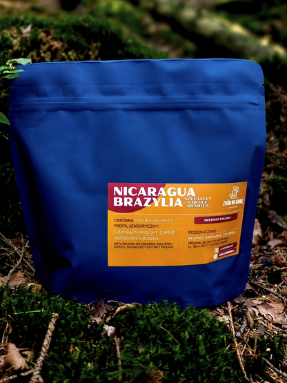 Kawa Nicaragua & Brazylia - 100% arabica - Specialty coffee - średnio palona - Zrób Mi Kawę - Palarnia Kawy