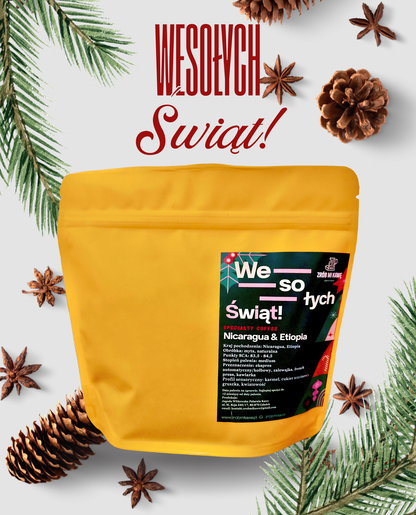 Kawa Wesołych Świąt – Nicaragua&Etiopia 100% arabica - Specialty