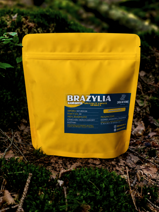 Kawa Brazylia - 100% arabica - Specialty coffee - średnio palona - Zrób Mi Kawę - Palarnia Kawy